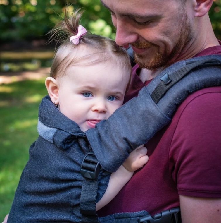 Moisha Grow Toddler  - Mono Dark Grey Plain